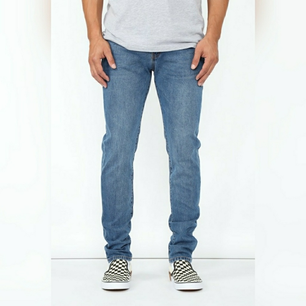 NWT Men's Slim Jeans - medium blue wash